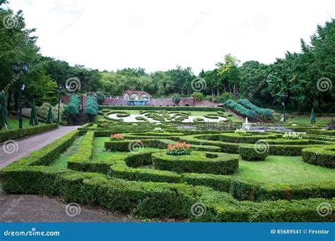 Botanical Garden in Jeju Island, the Greenhouse with Exotic Trees ...