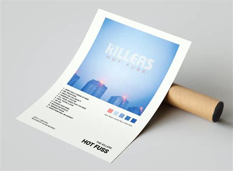 The Killers - Hot Fuss Album Cover Poster | Architeg Prints