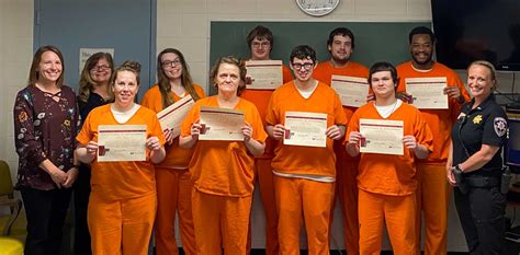 Wood County Sheriff's Department Recognizes Inmates for Completion of Career Development Course ...