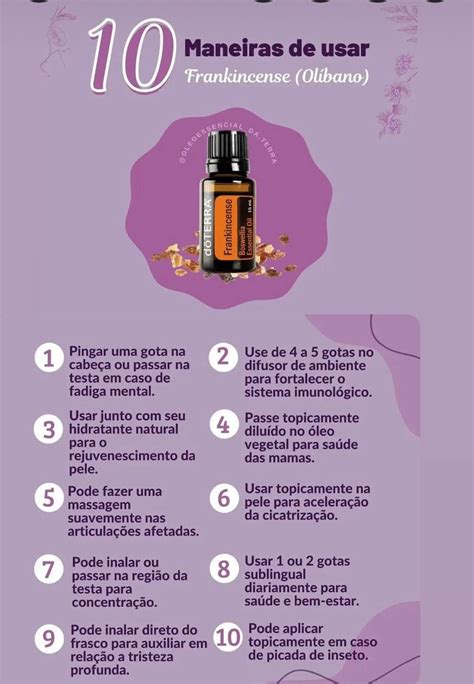 Pin de Joécia Martins em Doterra | Óleos essenciais doterra, Misturas de óleos essenciais ...