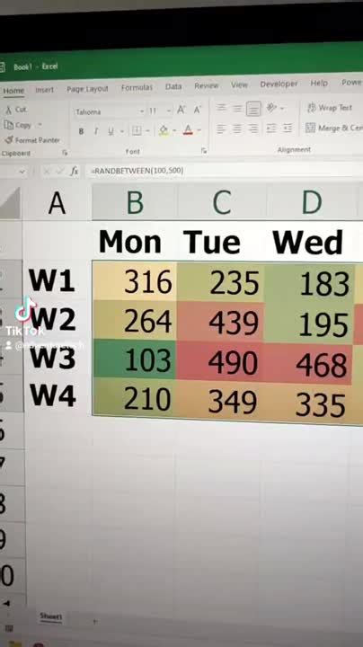 Sompasong Vongthavone on LinkedIn: Create a heat map chart in Microsoft Excel using Conditional ...