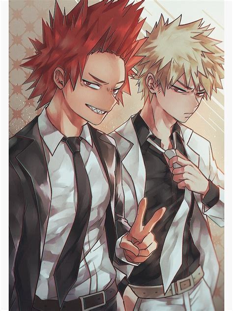 "My Hero Academia - Bakugo / Kirishima" Poster for Sale by Lawliet1568 | Redbubble