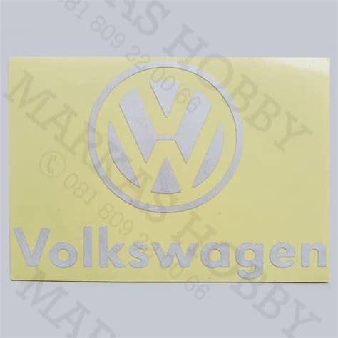 Jual Stiker / Sticker VW Volkswagen White Logo | Shopee Indonesia