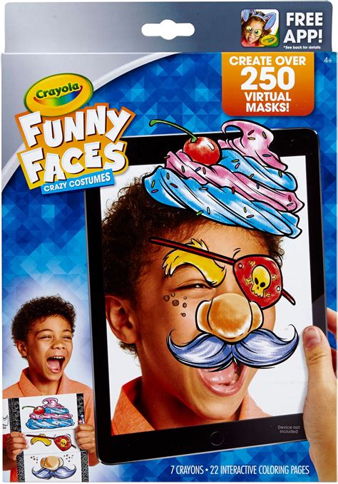 Crayola Funny Faces, Crazy Costumes - Walmart.com