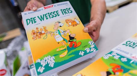 Comics - Neuer Asterix-Band "Die weiße Iris" erschienen