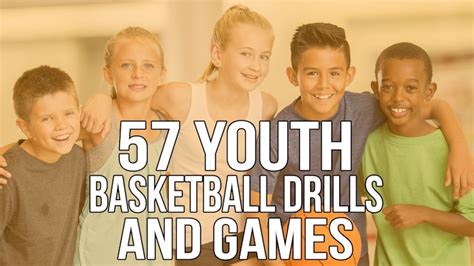 57 Youth Basketball Drills and Games for Kids - Ages 7 to 14