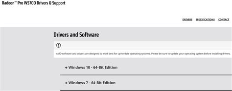 Download latest AMD Radeon Pro W5700 driver - Windows 11, 10 & 7 ...