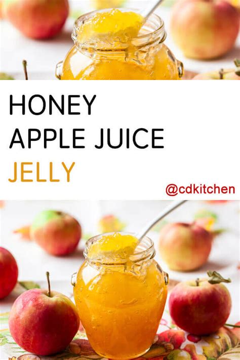 Honey Apple Juice Jelly Recipe | CDKitchen.com