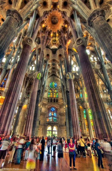 La sagrada familia interior in barcelona spain – Artofit