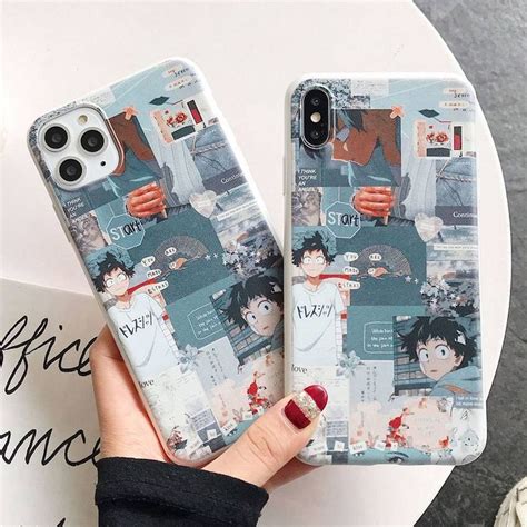 Libreetie My Hero Academia Anime Cell Phone Case iPhone 11 iPhone X TPU ...