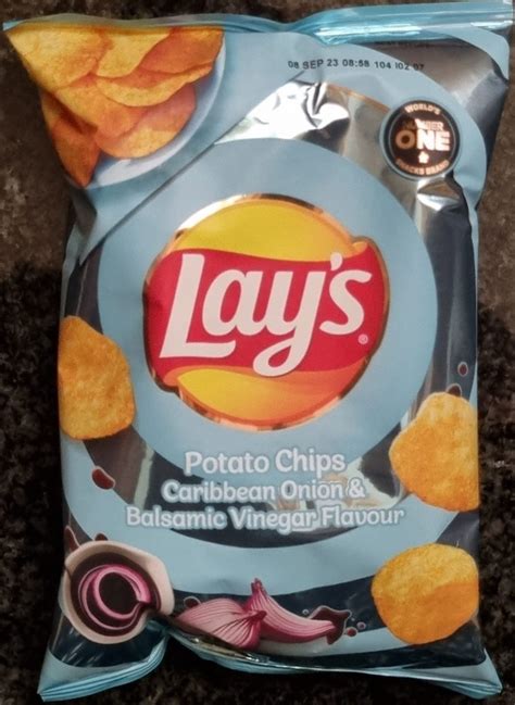 Blue Lays chips Caribbean onion and Balsamic vinegar – NSM Cafeteria