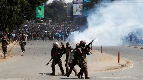 Protesters invade Kenyan parliament as lawmakers escape through underground tunnel – Rifnote