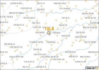 Tula (Mexico) map - nona.net