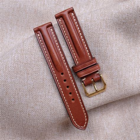 Buttero leather watch strap - Handmade leather watch strap