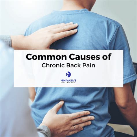 4 Common Causes of Chronic Back Pain | Houston Pain Help