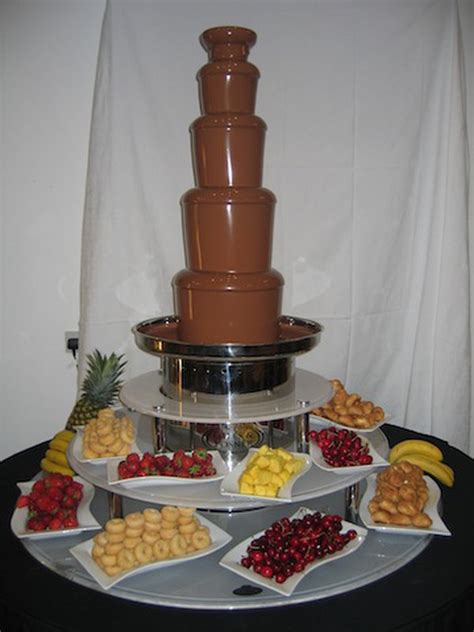 Secondhand Catering Equipment | Chocolate Fountains | Large Five Tier Chocolate Fountain ...