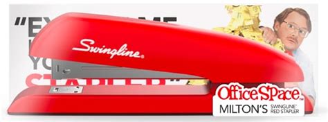 Swingline Launches Milton's Red Iconic Red Stapler To Celebrate 20th Anniversary Of Cult Comedy ...