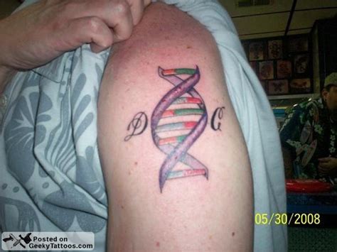 dna-helix-tattoo – GeekyTattoos