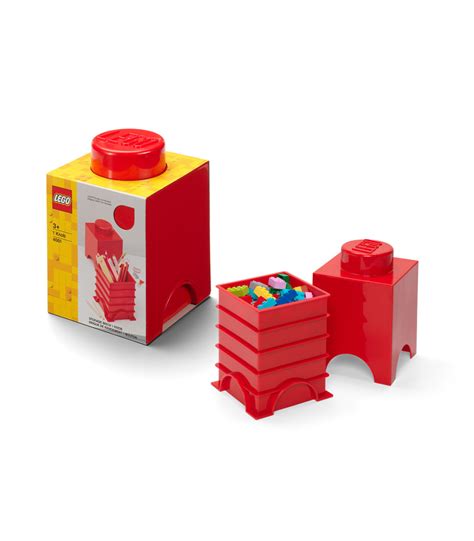 LEGO® STORAGE BRICK 1 - RED