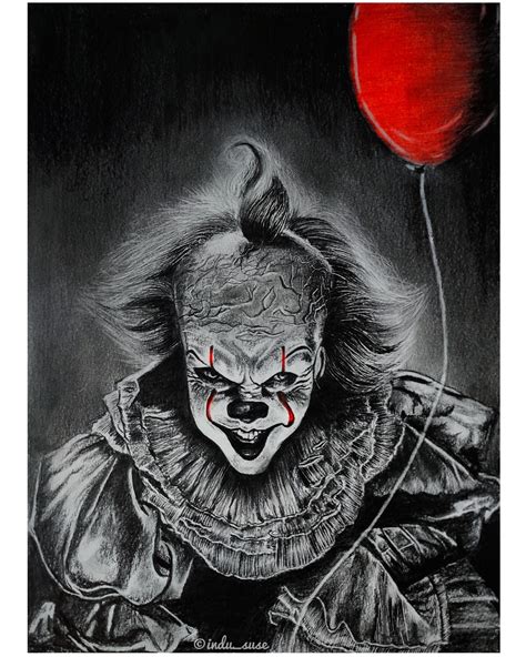 IT Pennywise pencil sketch! : r/drawing