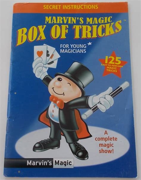 Marvin's Magic Box of Tricks for Young Magicians: Secret Instructions - A Complete Magic Show ...