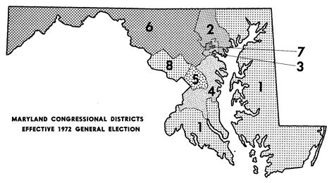 Historical Maryland Election Districts