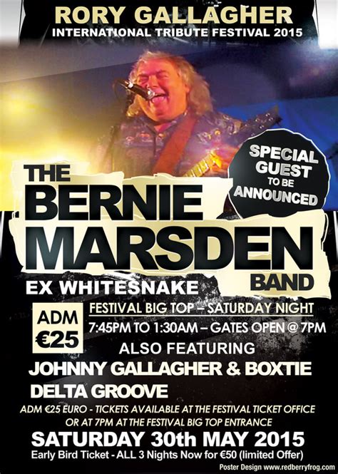 Latest Festival News 2024 - RORY GALLAGHER INTERNATIONAL FESTIVAL 2025 - BALLYSHANNON, CO ...