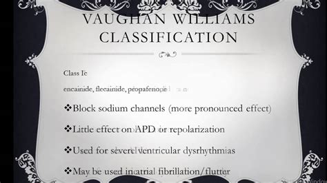 Vaughan Williams Classification - YouTube