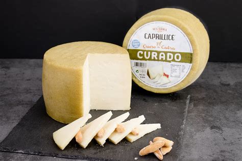 Queso curado de cabra Caprillice - Lácteos Segarra