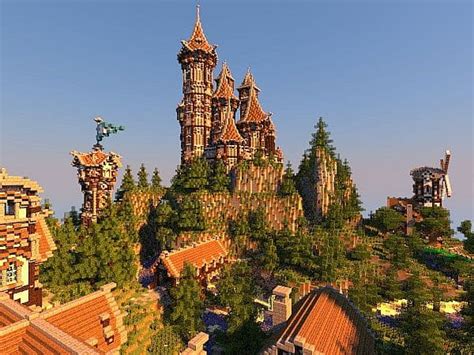 Medieval Castle and Village – Minecraft Building Inc