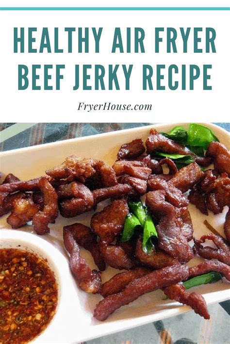 Easy Air Fryer Beef Jerky Recipe - Instructions | Air fryer recipes ...