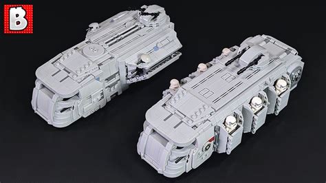 LEGO Imperial TroopTransport and Trexler Marauder Custom Star Wars Builds