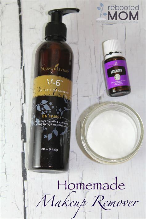 Homemade Makeup Remover with Lavender Essential Oil