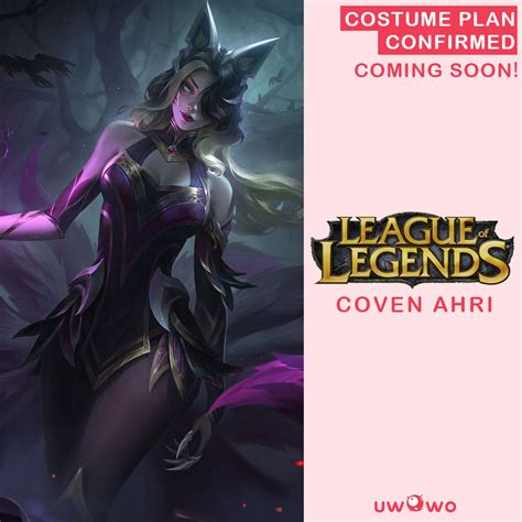 【Production Plan Confirmed】Uwowo Game League of Legends Coven Ahri Cos ...