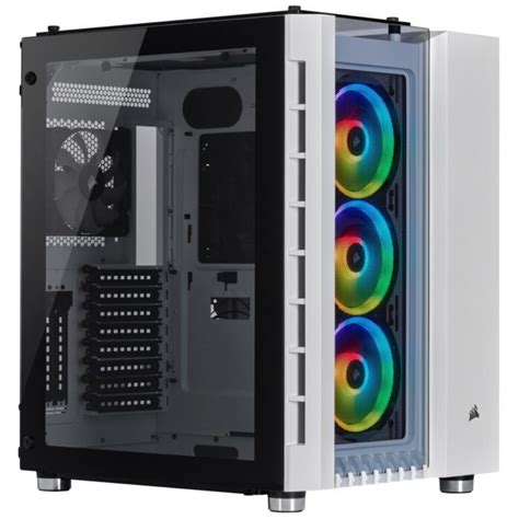 Buy Corsair Crystal Series 680X RGB ATX High Airflow Tempered Glass Smart Case-White-CC-9011168 ...