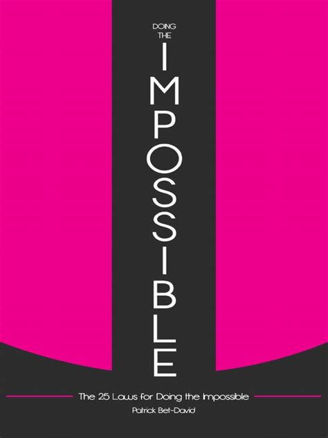 Doing The Impossible - The 25 Laws For Doing The Impossible (PDFDrive ...