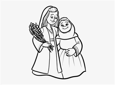 Download Ruth And Naomi Coloring Pages Awesome Ruth And Naomi - Ruth ...