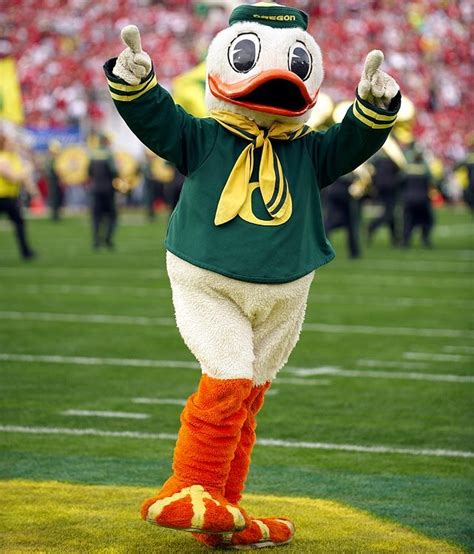 Celebrating the Oregon Ducks' Mascot - Part of the 2010 All-Mascot Team