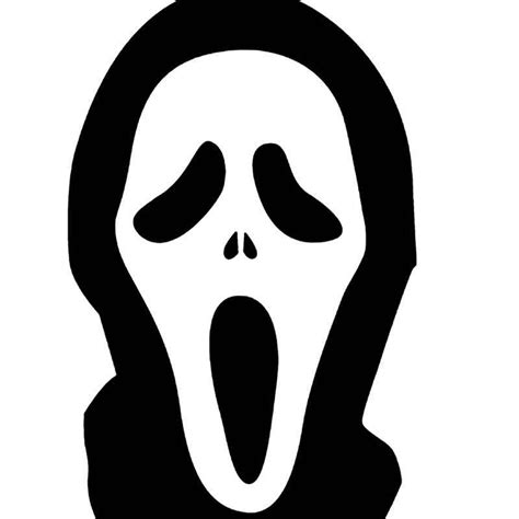 Ghostface Scream Vinyl Sticker