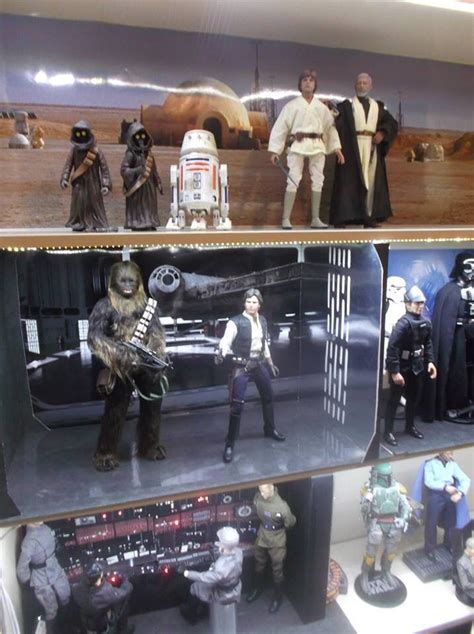 More Star Wars Hot Toys on display | Star wars collection display, Star ...