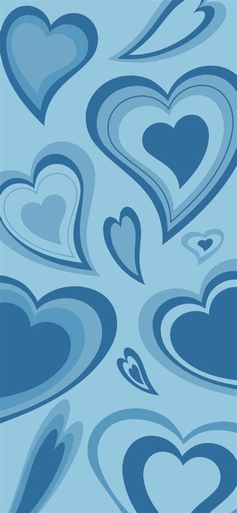 Blue heart wallpaper | Fond d'écran coloré, Fond d'ecran pastel, Fond d ...