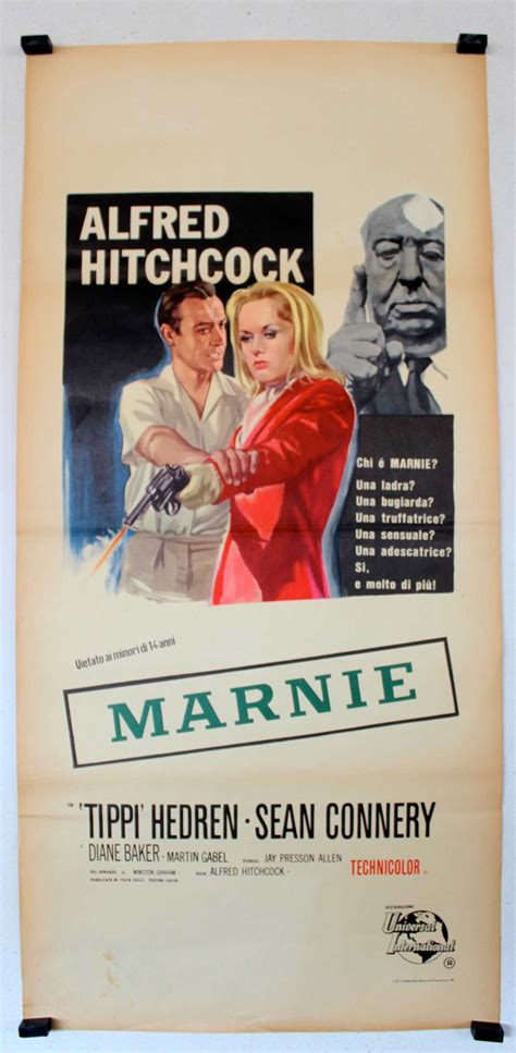 "MARNIE" MOVIE POSTER - "MARNIE" MOVIE POSTER