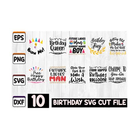 Birthday quotes bundle Svg, Birthday Svg, Happy Birthday Svg - Inspire Uplift