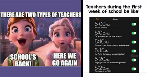 Funniest Back to School Memes for Teachers Mentally Preparing for the New School Year - Memebase ...