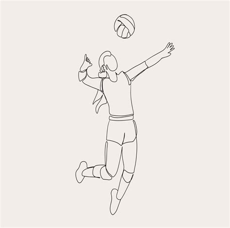 Draawing Volleyball