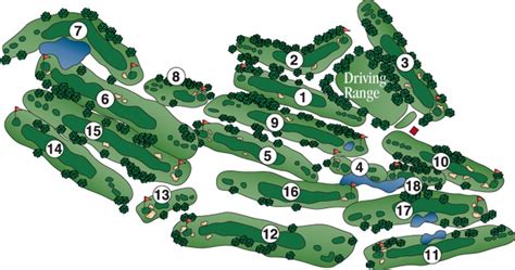 Course Map | Warm Springs Golf Course