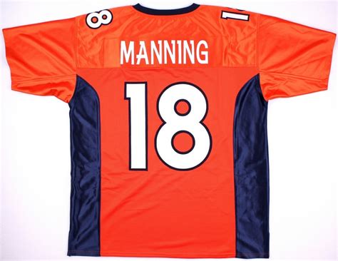 Peyton Manning Broncos On-Field Style Custom Stitched Jersey (Size XL) | Pristine Auction