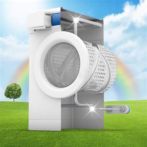 Eco Friendly Washing Machine Stock Photo - Image of environmentally, machine: 50554300