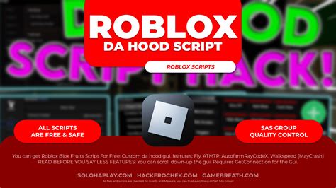 Roblox Da Hood Script Hacks: God Mode, Money, Auto Farm - Soloha Play