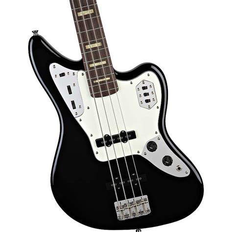 Fender Deluxe Jaguar Bass, Black at Gear4music